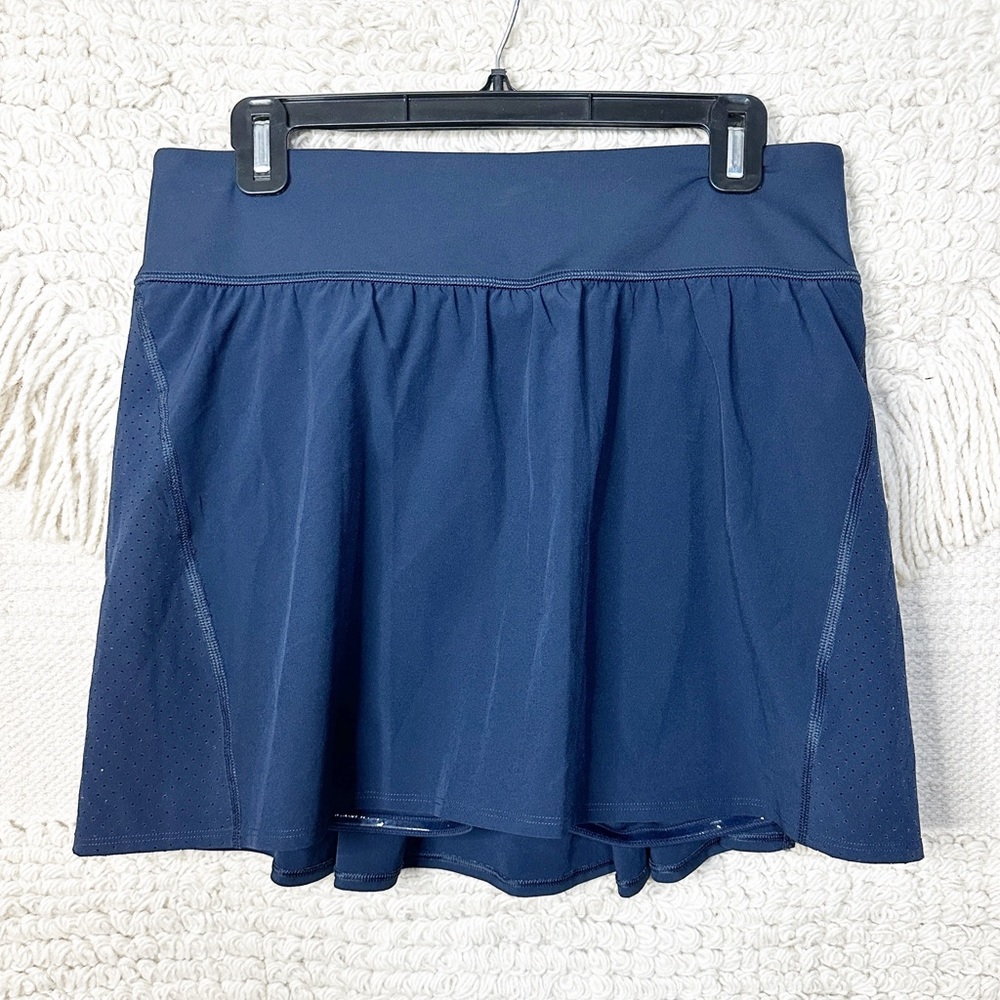 Skort plissé femme Spanx The Get Moving 14 pouces vert Skort plissé femme Spanx The Get Moving 14 pouces vert